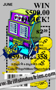Win $500 Quick Monthly Lottery Book